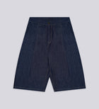 LOOSE RAW DENIM JORTS