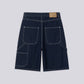 STRTN® CRTV DEPT DENIM JORTS V.II – Raw Blue