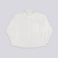 PRETTY POISON POPLIN SHIRT – White