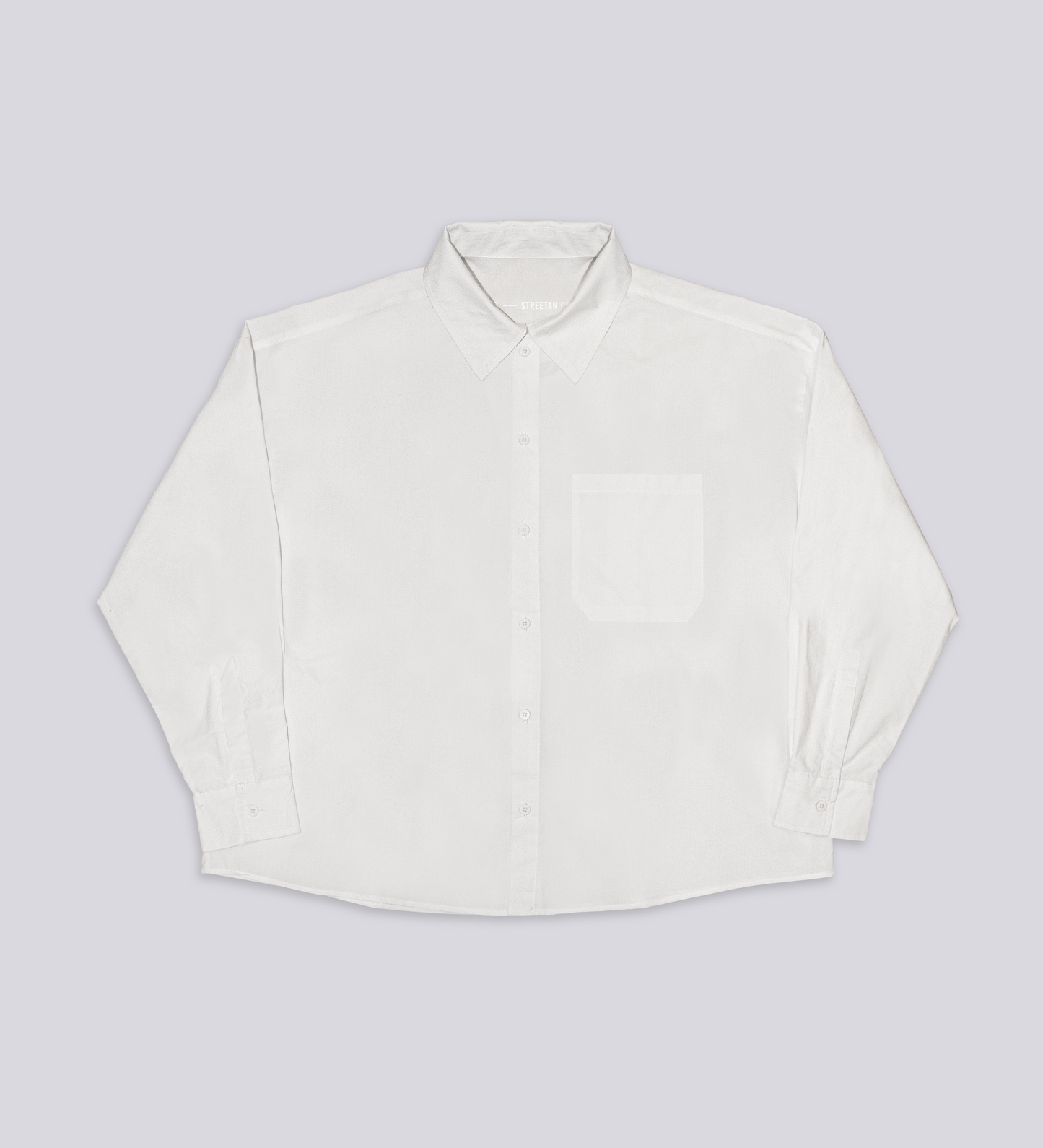 PRETTY POISON POPLIN SHIRT – White