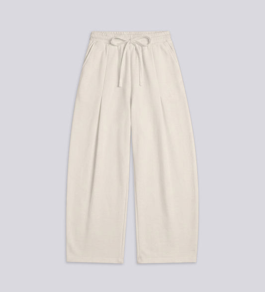 CRTV DEPT. PLEATED LINEN PANTS II – Cream