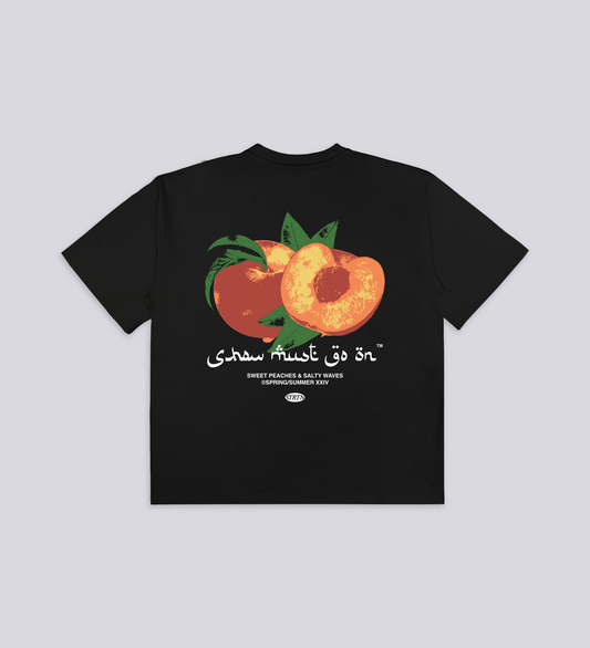 SWEET PEACHES T-SHIRT – Black