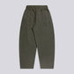 PLEATED BAGGY LINEN PANTS – Khaki