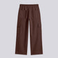 LOOSE CARGO PANTS – Brown
