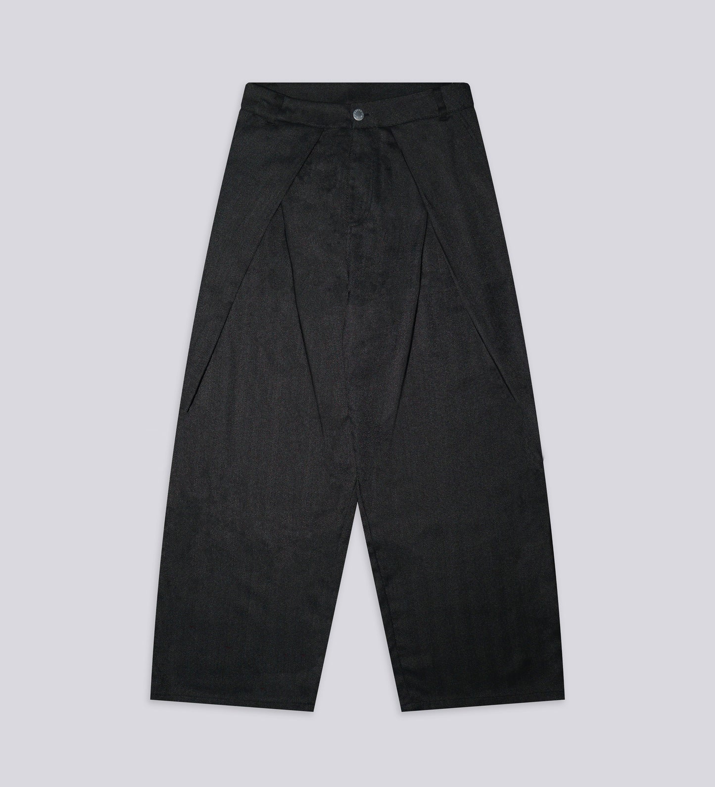 CRTV DEPT PLEATED WOOL TROUSERS – Charcoal