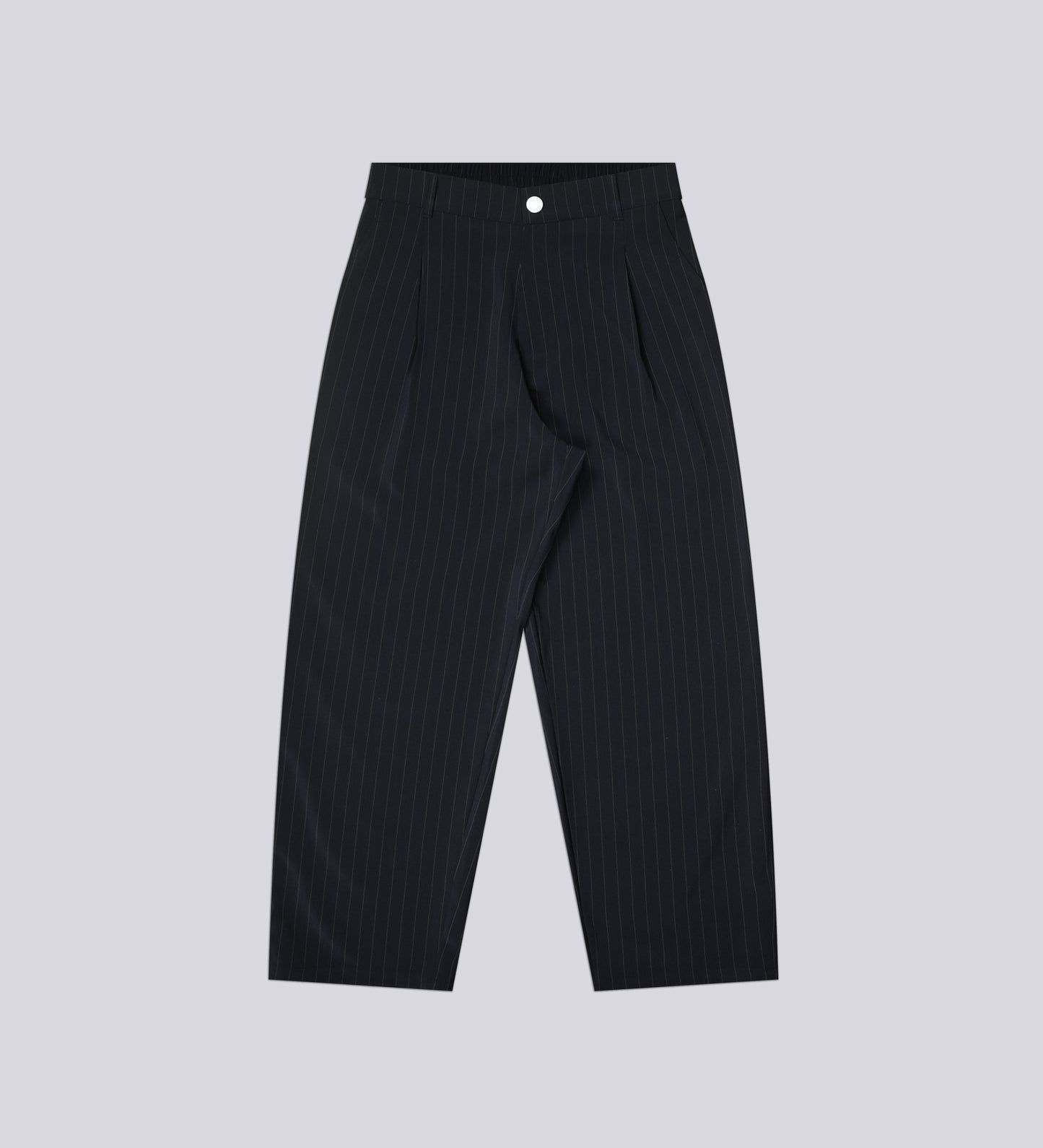 PINSTRIPE TROUSERS – Midnight Blue