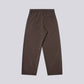 PINSTRIPE TROUSERS – Brown