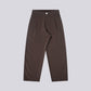 PINSTRIPE TROUSERS – Brown