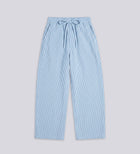 THE CRINKLED POPLIN PANTS – Baby Blue