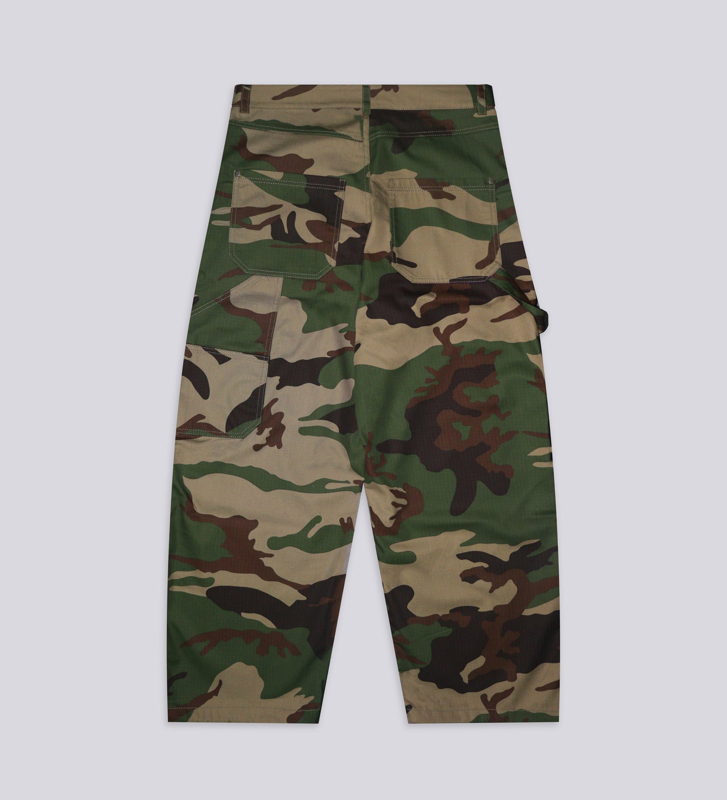 CRTV DEPT. CAMO BAGGY PANTS V.II – Military