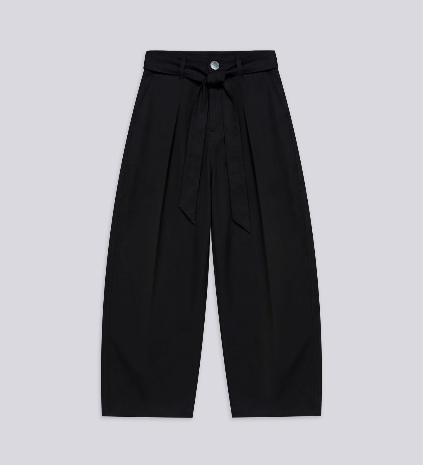 THE CRTV DEPT. BLOCK PANTS – Black
