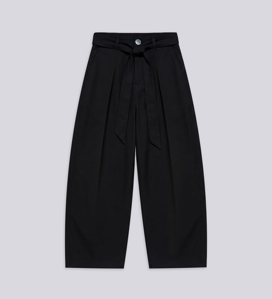 THE CRTV DEPT. BLOCK PANTS – Black