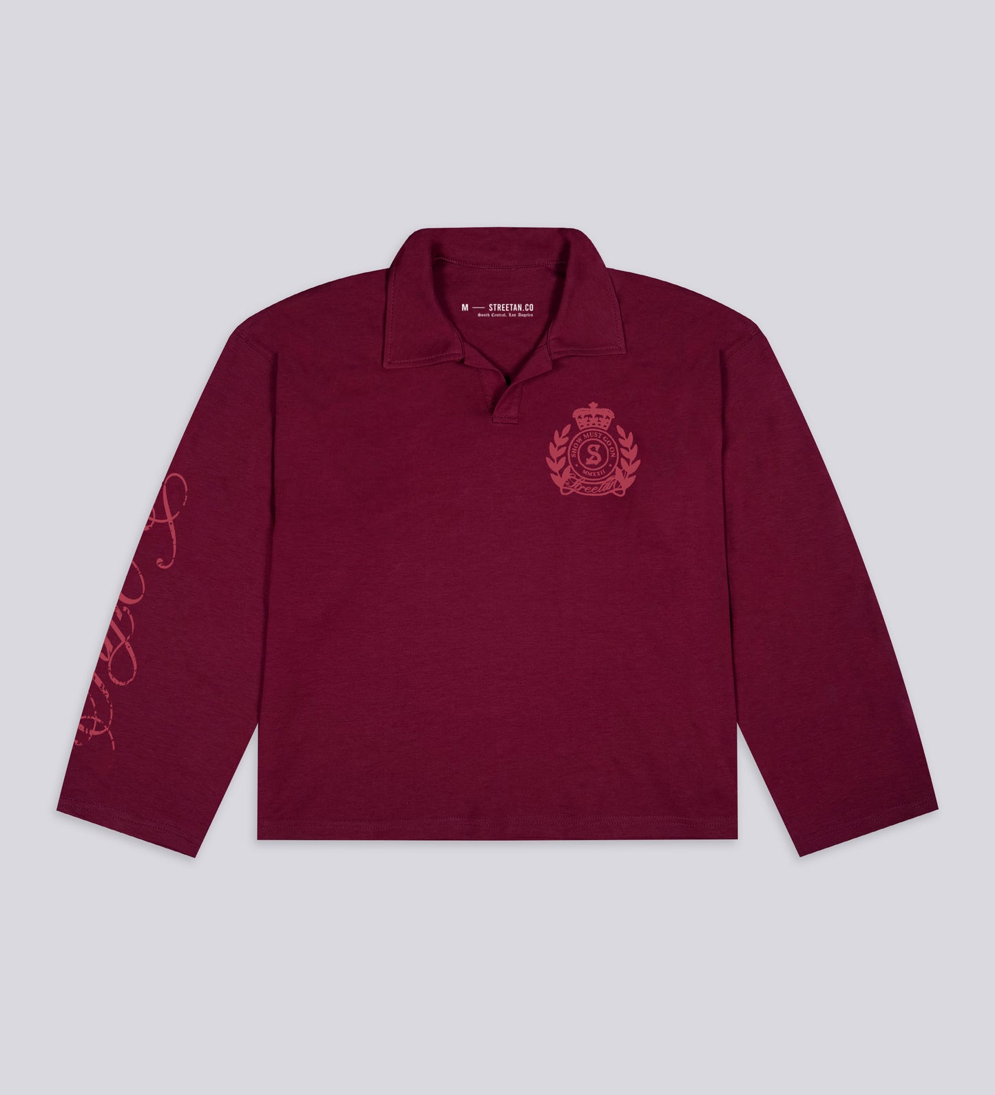 SACRED LEGACY POLO – Burgundy