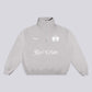 CRTV DEPT. BOXY HALF-ZIP – Gray