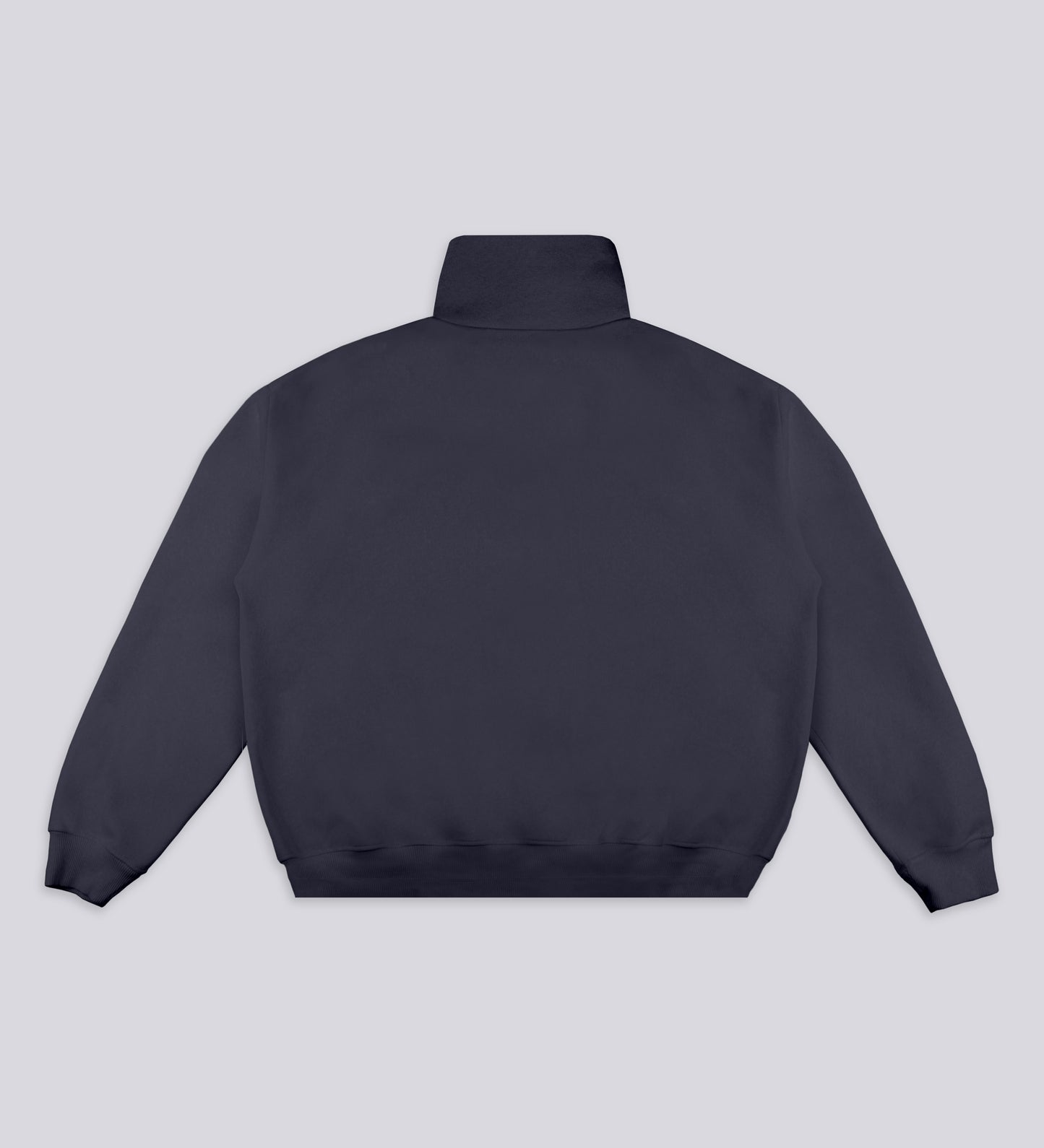 CRTV DEPT. BOXY HALF-ZIP – Dark Gray