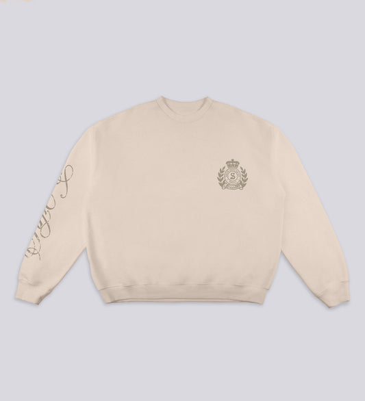 SACRED LEGACY CREWNECK – Cream