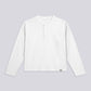 LONG SLEEVE HENLEY TEE – White