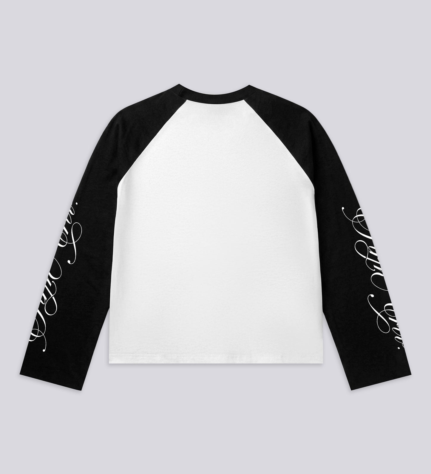 CRTV DEPT HEAVYWEIGHT RAGLAN T-SHIRT – Black/Off White