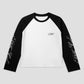 CRTV DEPT HEAVYWEIGHT RAGLAN T-SHIRT – Black/Off White