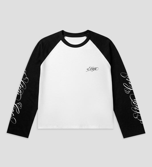 CRTV DEPT HEAVYWEIGHT RAGLAN T-SHIRT – Black/Off White