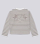 LEGACY V.II STRIPED LONG SLEEVE TEE – Khaki/Off White