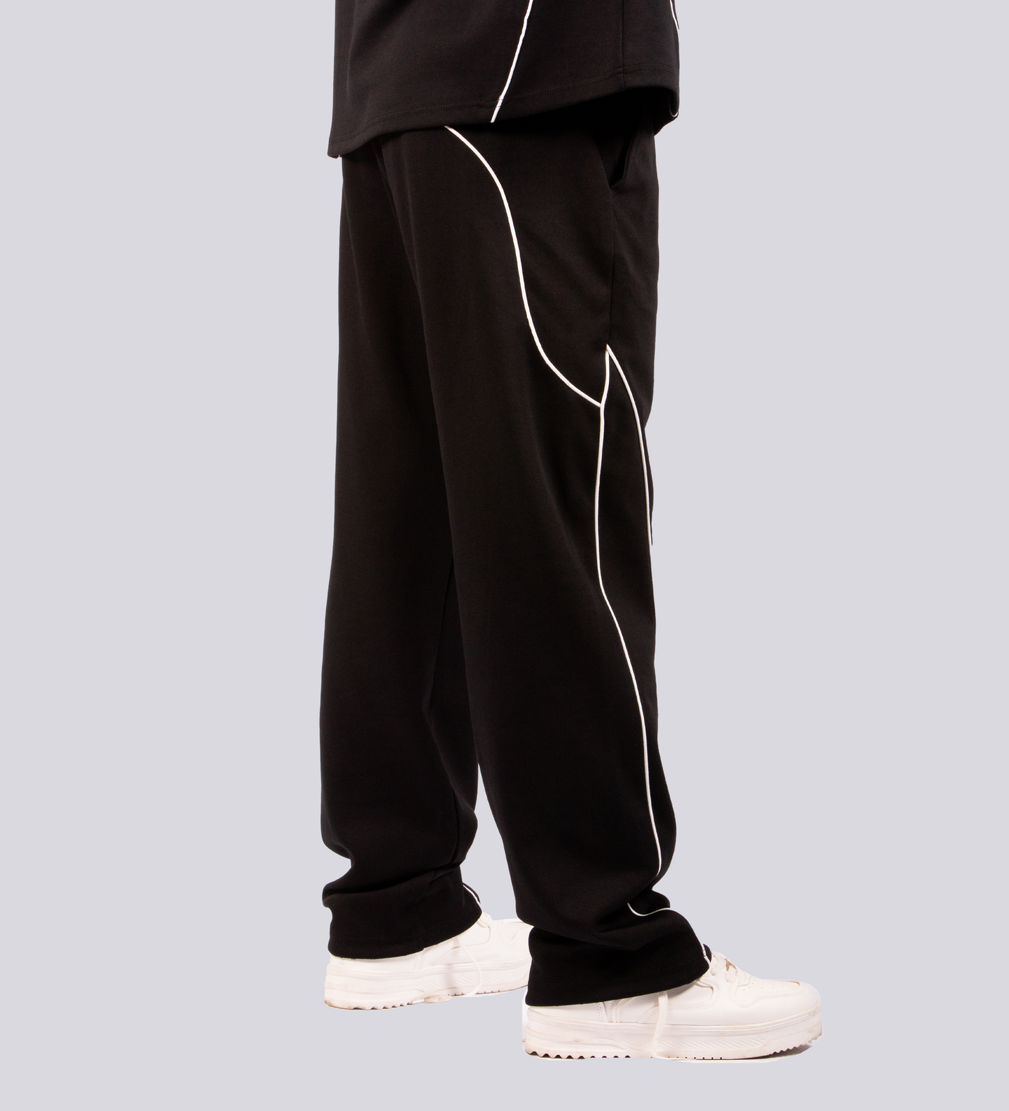 STRTN RACING TRACK PANTS – Black