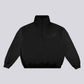 STRTN® BOXY HALF-ZIP – Black