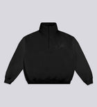 STRTN® BOXY HALF-ZIP – Black