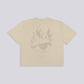 EYES ON FLAME HEAVYWEIGHT T-SHIRT – Cream