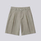 CRTV DEPT. PLEATED BERMUDA – Khaki