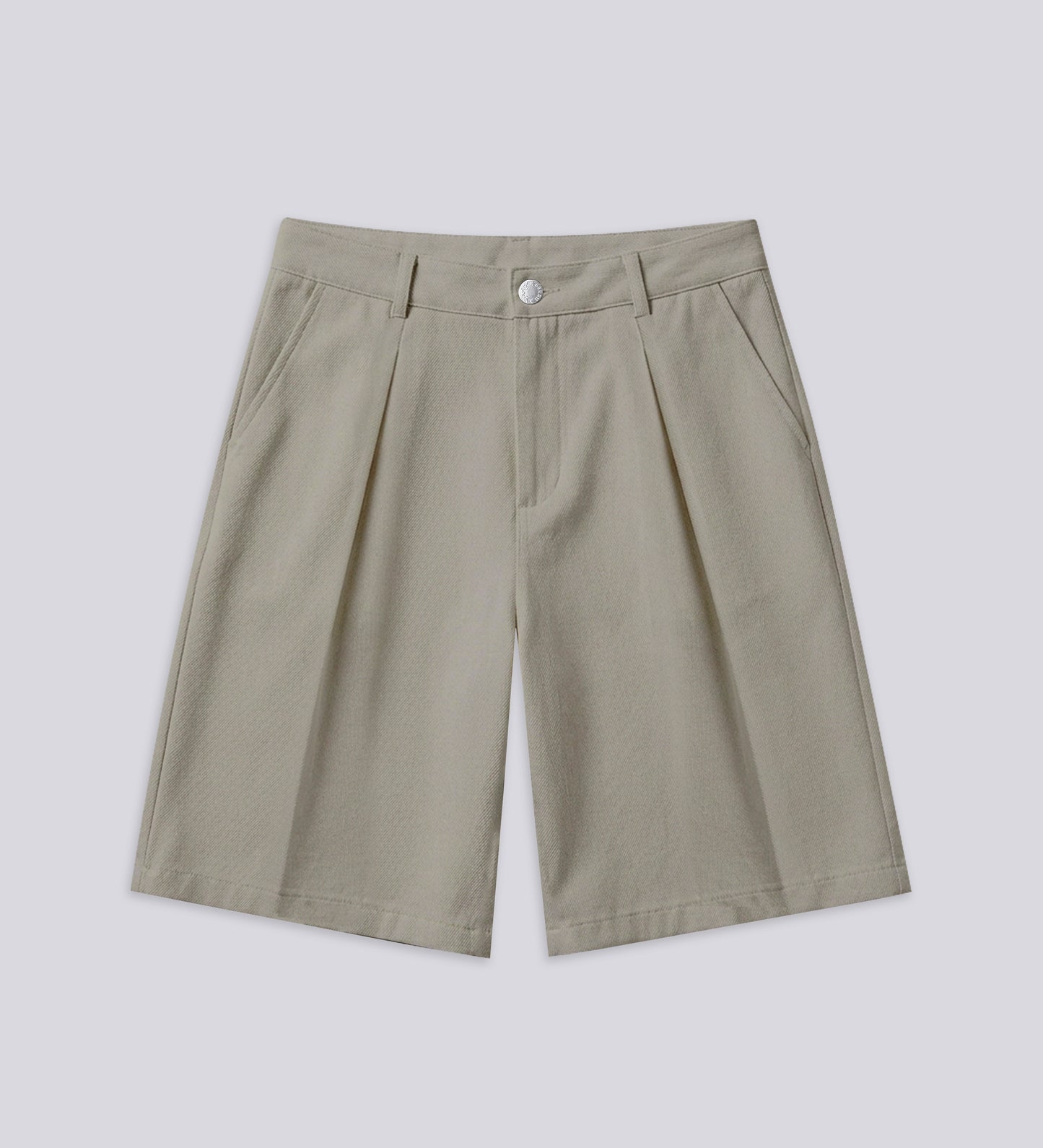 CRTV DEPT. PLEATED BERMUDA – Khaki