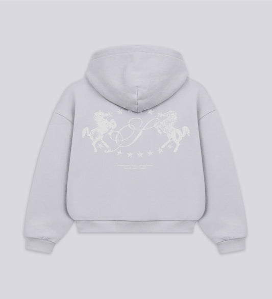 LEGACY V.II HOODIE – Light Gray