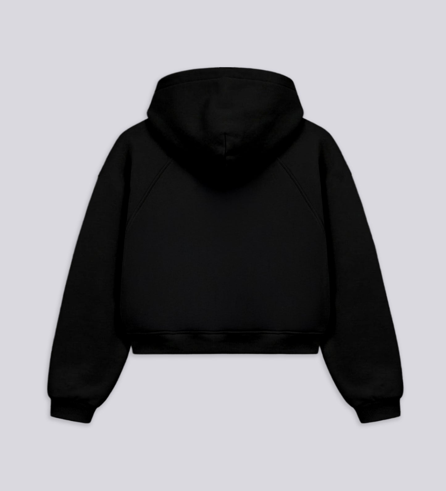 CRTV DEPT. RAGLAN HOODIE – Black