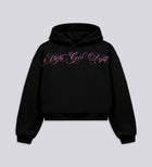 CRTV DEPT. RAGLAN HOODIE – Black