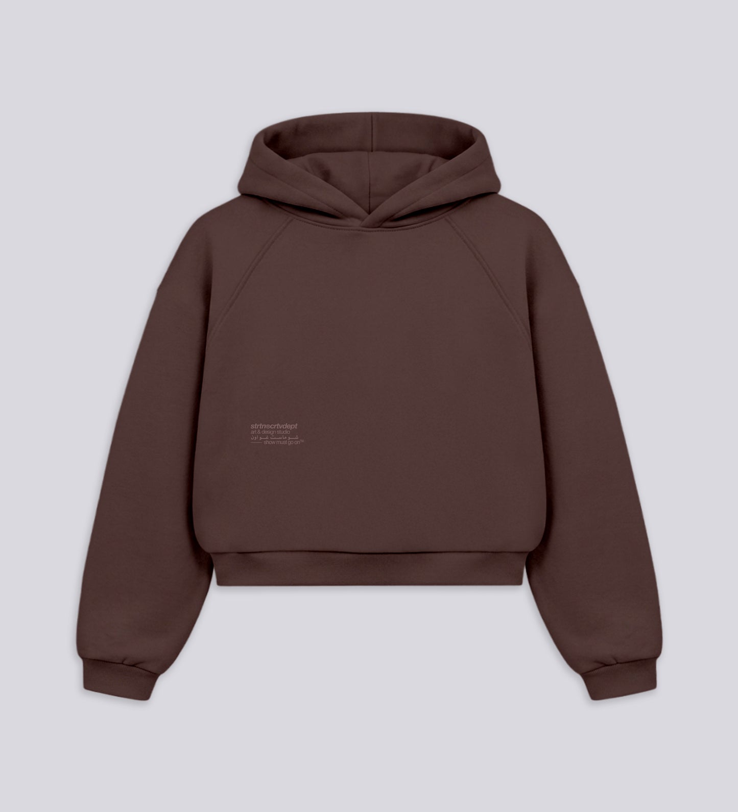 DESERT SAINTS RAGLAN HOODIE – Mocha