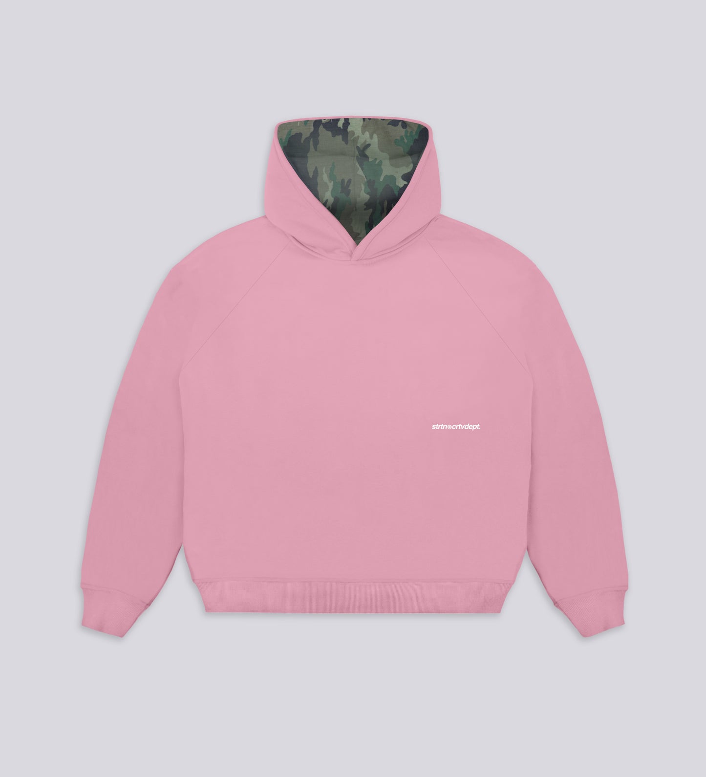 CRTV DEPT. HOODIE – Baby Pink