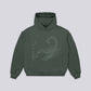 DESERT SAINTS DISTRESSED HOODIE - Khaki