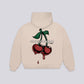CRTV DEPT. CHERRIES HOODIE – Cream
