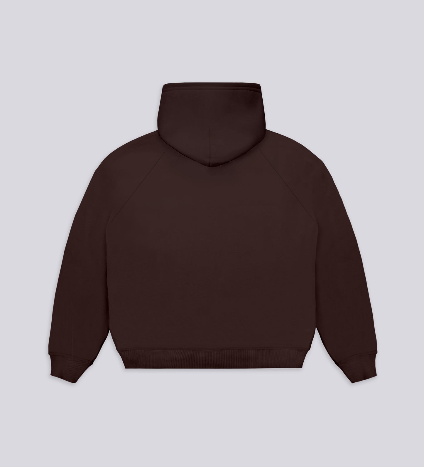 STRTN RAGLAN  HOODIE  – Dark Brown