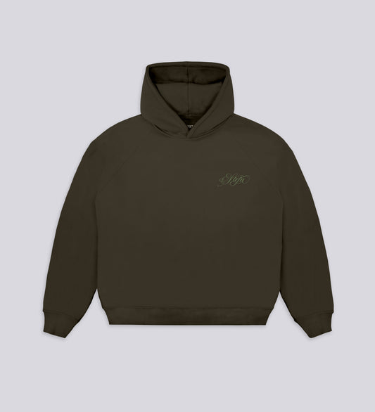 STRTN RAGLAN  HOODIE  – Khaki