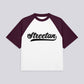 BASEBALL HEAVYWEIGHT T-SHIRT – Burgundy/Off White