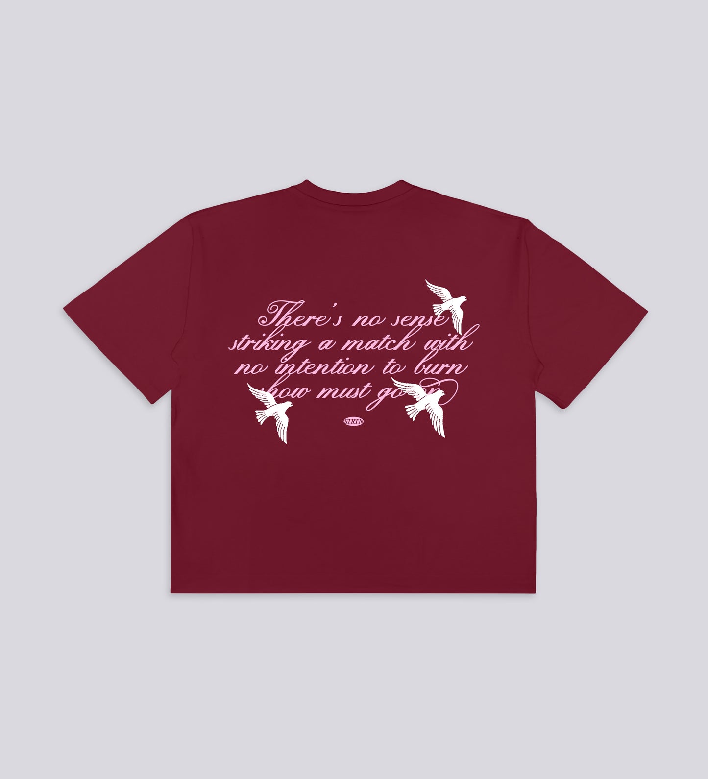 IGNITE HEAVYWEIGHT T-SHIRT V.II – Burgundy
