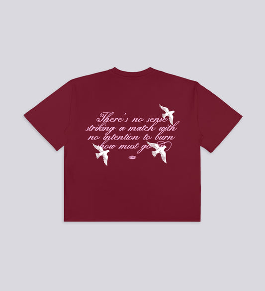 IGNITE HEAVYWEIGHT T-SHIRT V.II – Burgundy