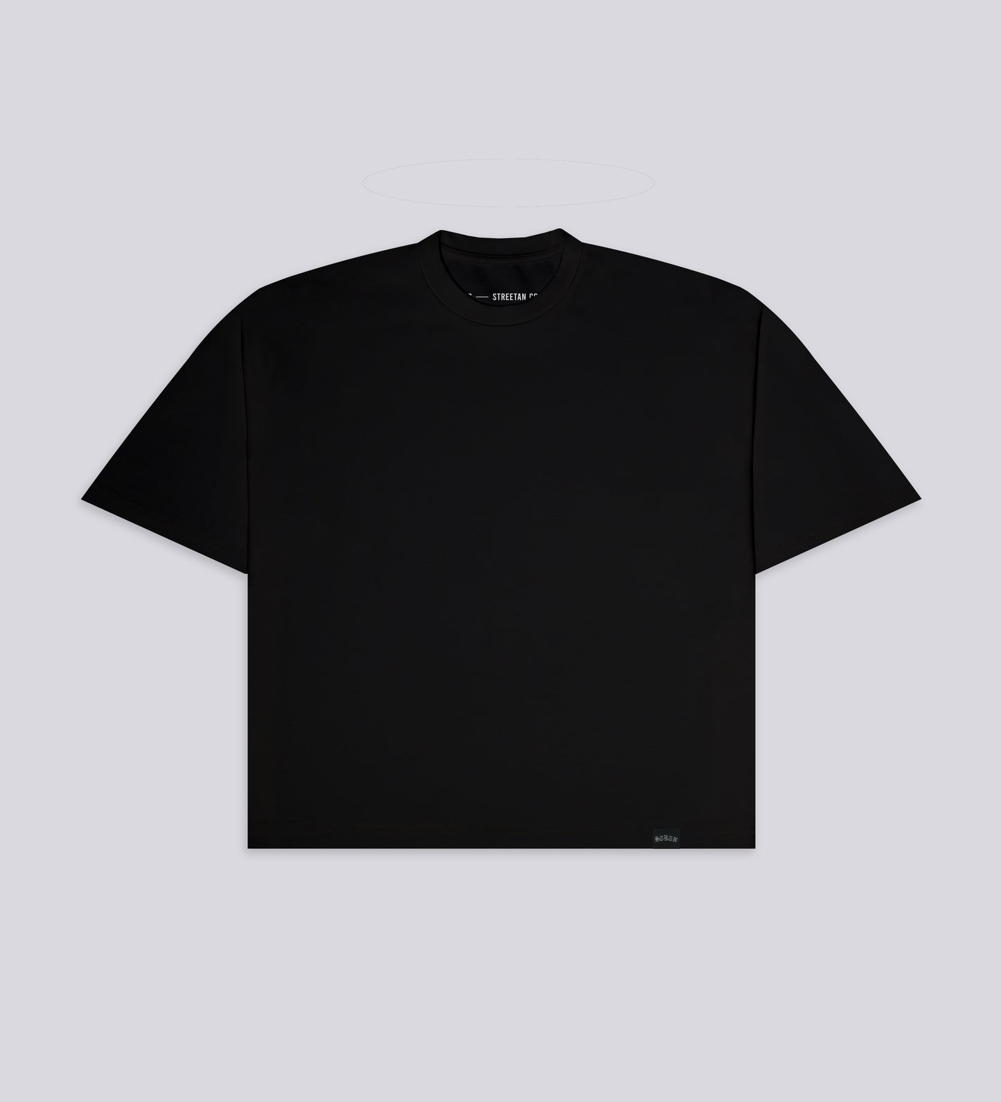 SIGNATURE HEAVYWEIGHT BOXY T-SHIRT – Black