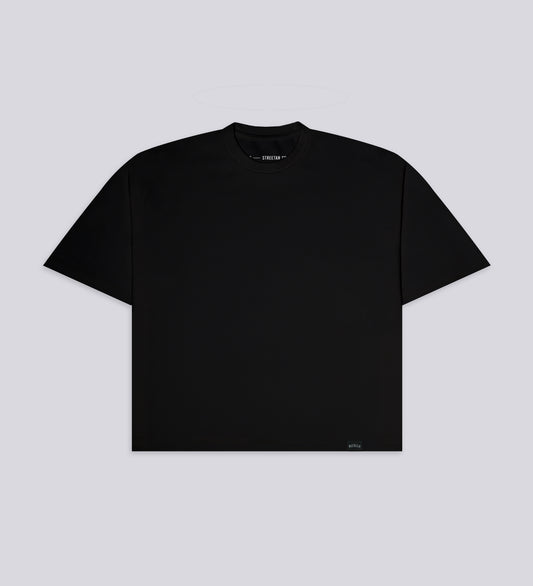 SIGNATURE HEAVYWEIGHT BOXY T-SHIRT – Black