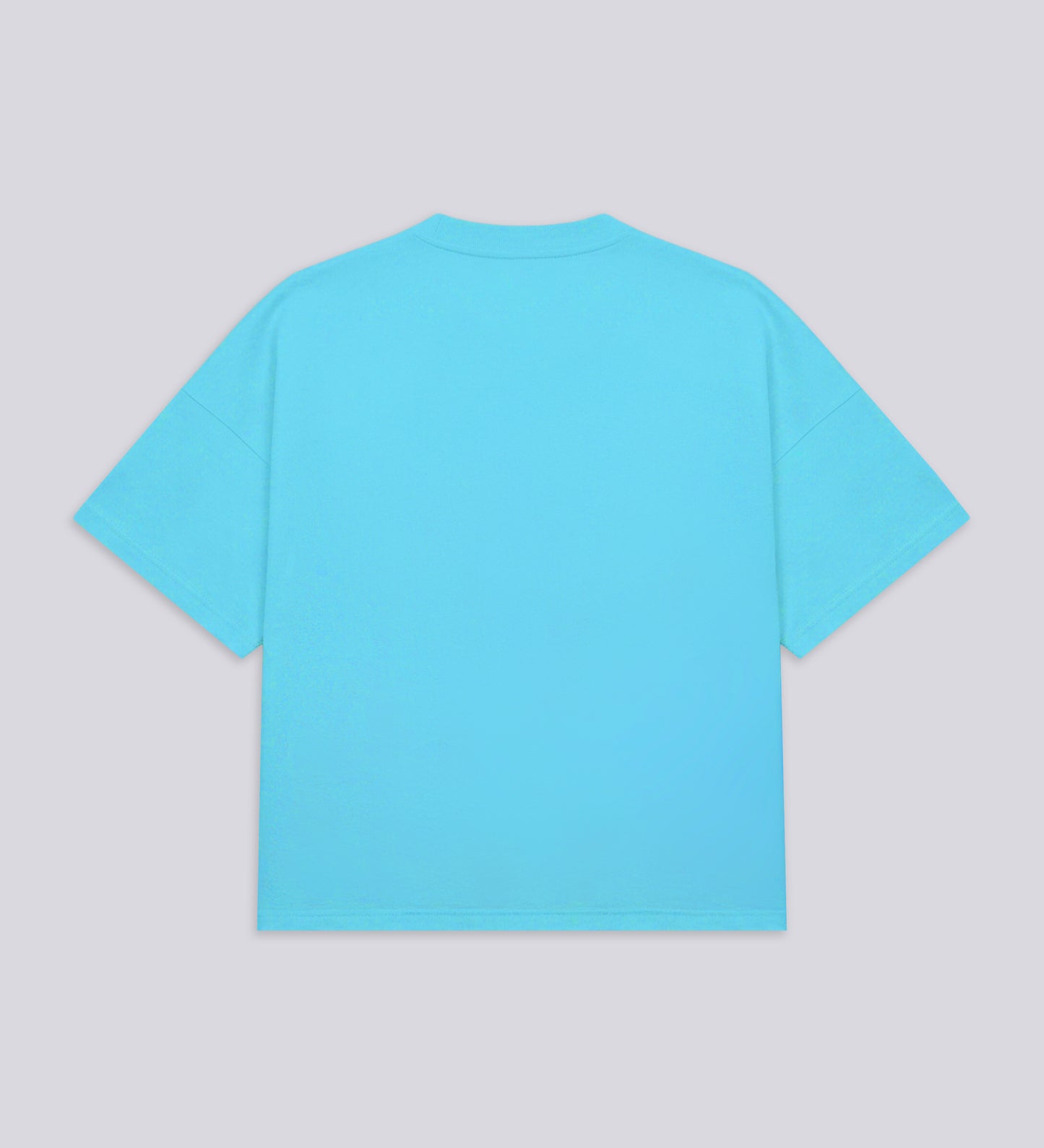 CRTV DEPT. CROPPED T-SHIRT – Turquoise