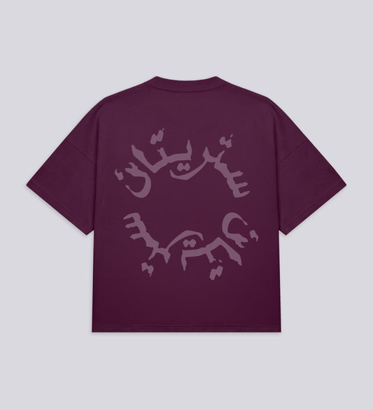 DESERT SAINTS HEAVYWEIGHT T-SHIRT – Burgundy