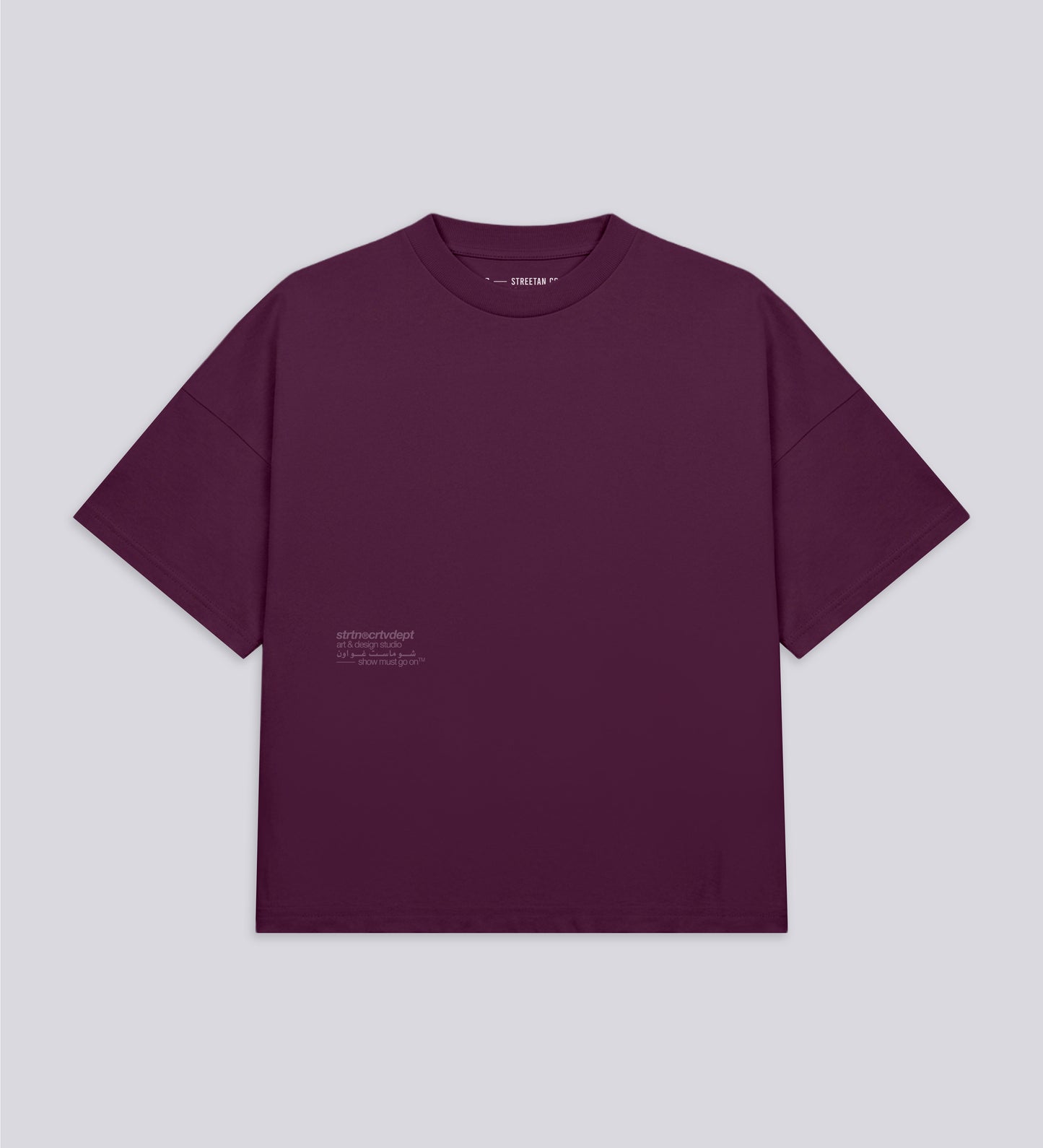 DESERT SAINTS HEAVYWEIGHT T-SHIRT – Burgundy
