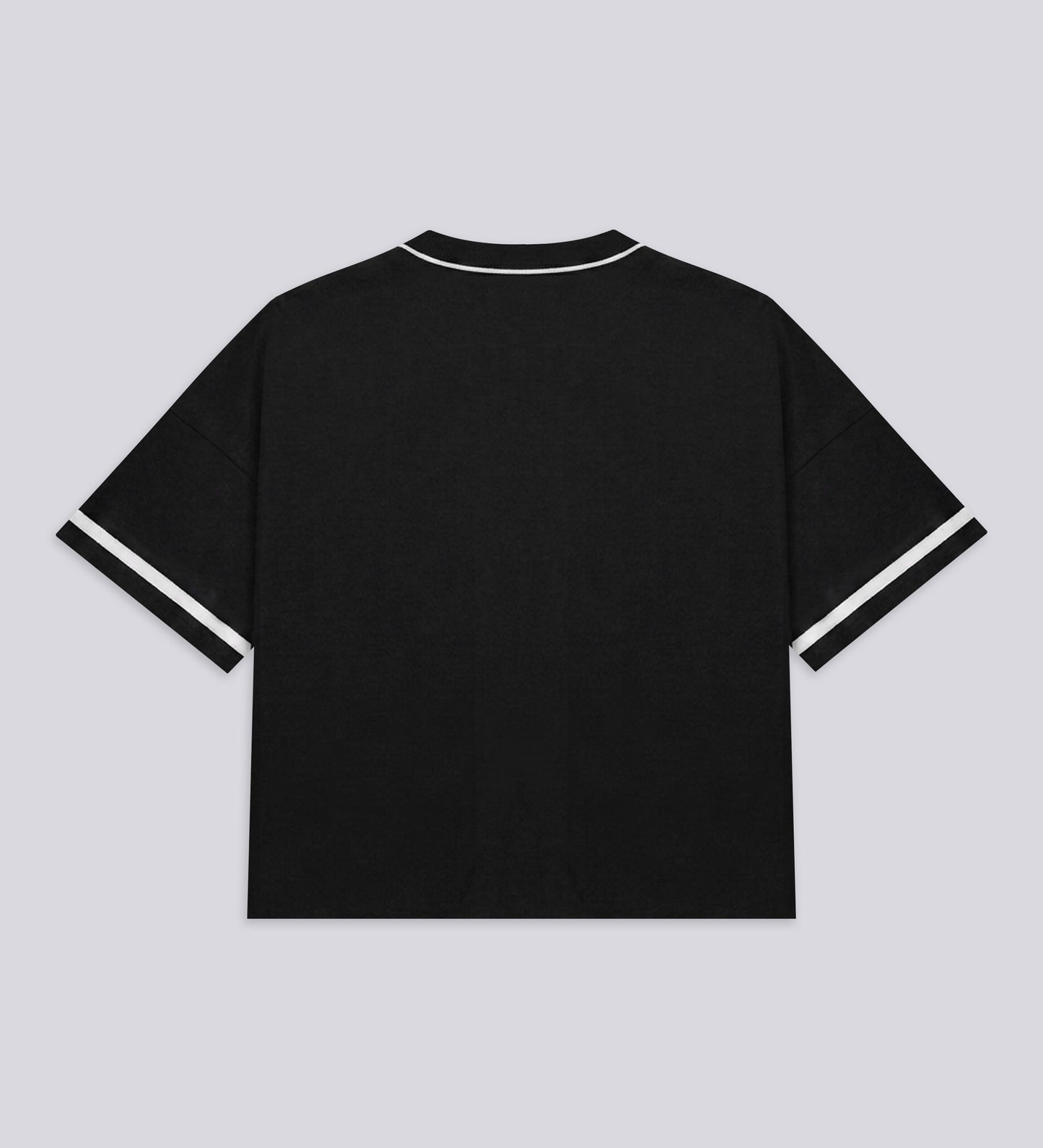 STRTN® BASEBALL HEAVYWEIGHT OVERSHIRT – Black