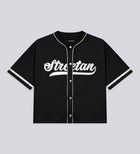 STRTN® BASEBALL HEAVYWEIGHT OVERSHIRT – Black